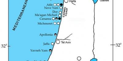 نقشه اسرائیل پورت
